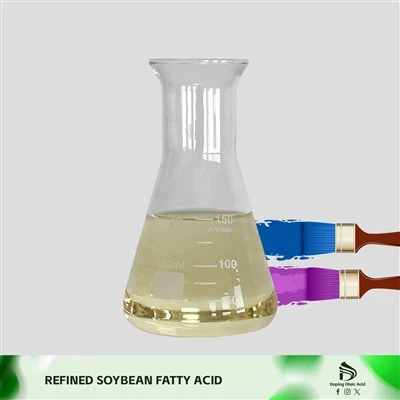Nadistilo nga soya fatty acids nga manufacture hydrolyzation supplier nababa nga presyo .
